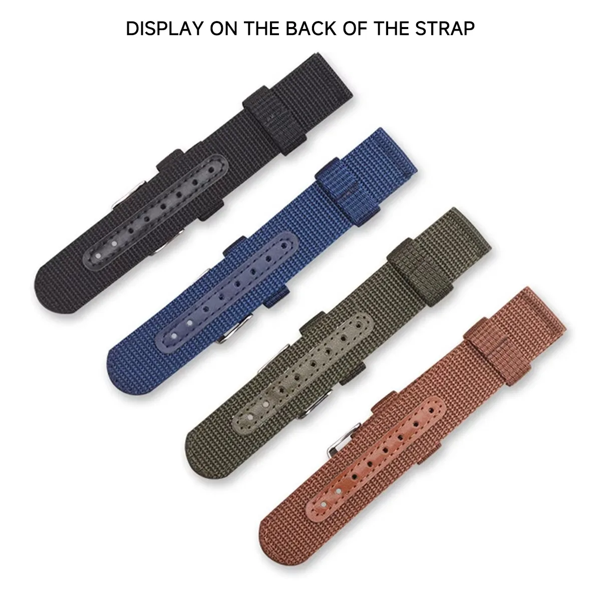 Canvas Strap Watch - 하이 퀄리티 나일론 캔버스 시계 밴드,