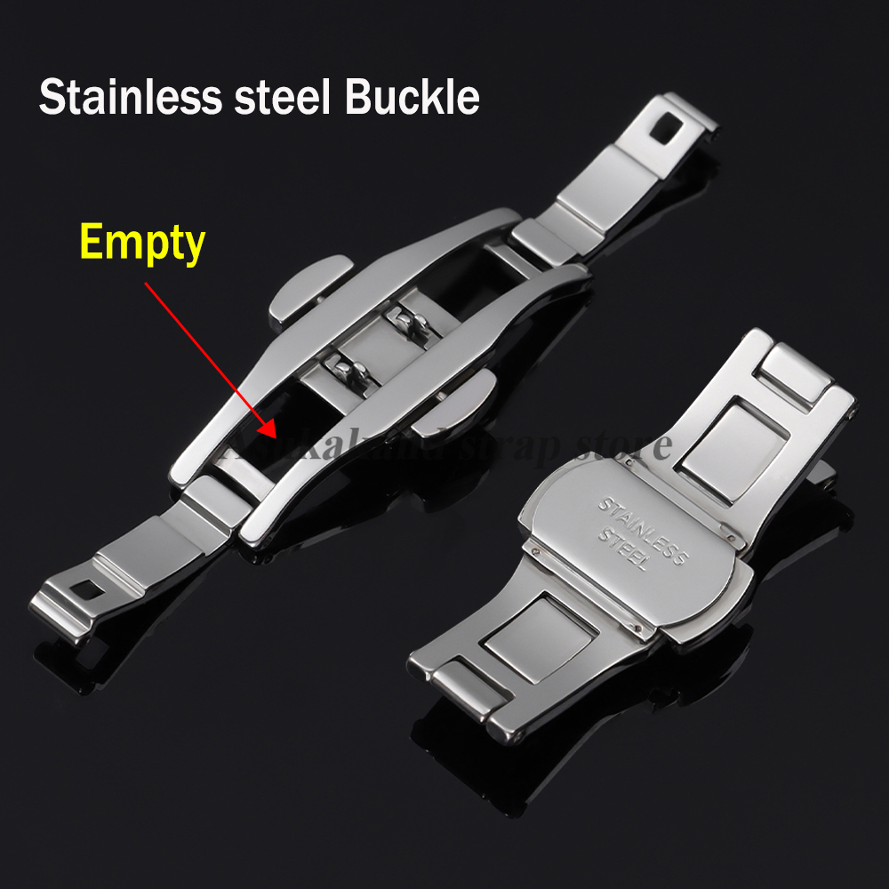 Butterfly Clasp Deployant - 스테인레스 스틸 버터플라이 버클 시계 버튼