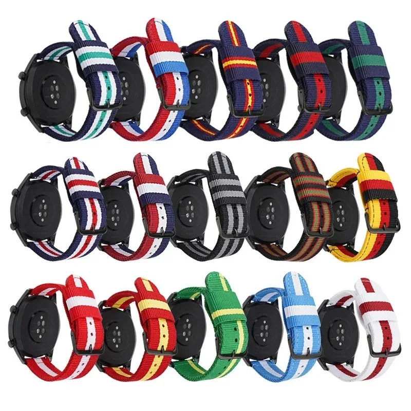 나일론 시계줄 20mm 22mm 퀵 릴리즈 남녀 공용  - Nato Strap Nylon 리뷰 및 가격