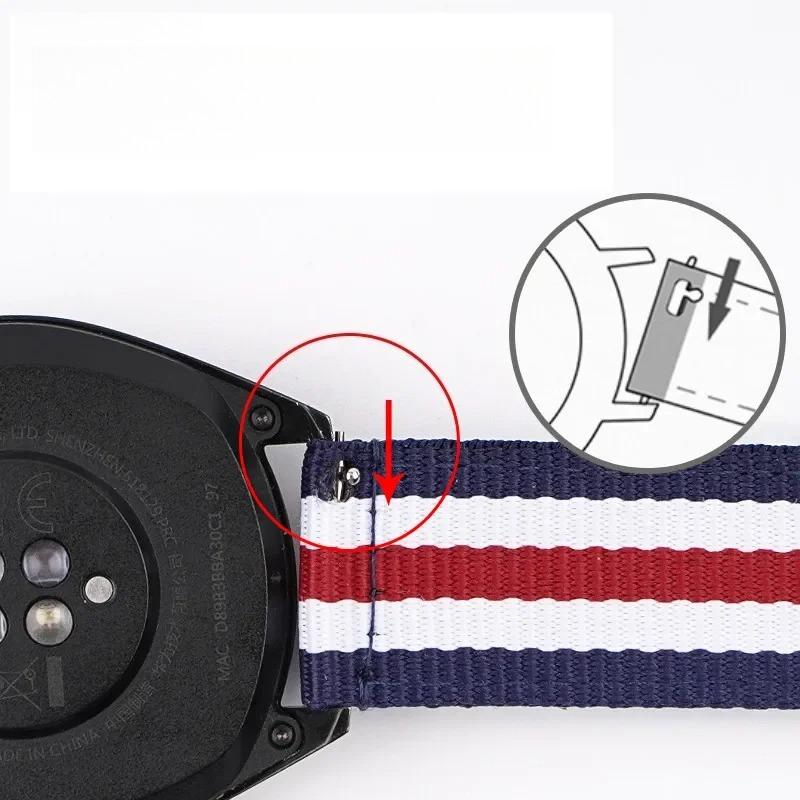 나일론 시계줄 20mm 22mm 퀵 릴리즈 남녀 공용  - Nato Strap Nylon 리뷰 및 가격