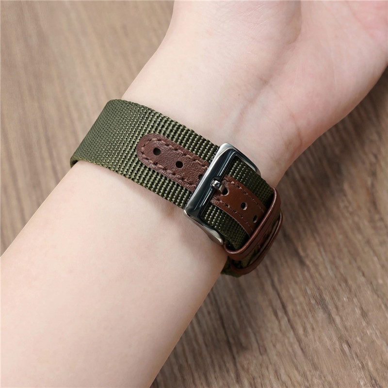 나일론 리브형 시계 밴드 20mm 22mm 유니버설 남 - Canvas Strap Watch 리뷰 및 가격