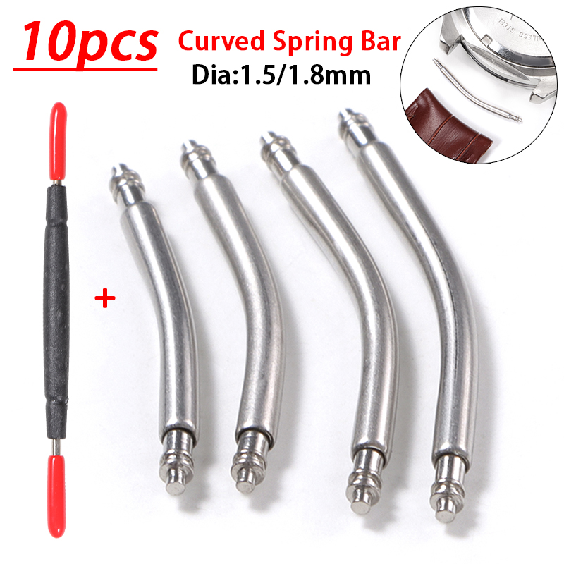 곡선형 스프링 바 18mm 20mm 22mm 24mm  - Curved Spring Bar 리뷰 및 가격