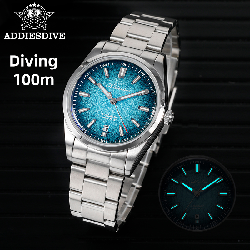 ADDIESDIVE 남성용 자동 기계식 시계 39MM  - Stainless Bracelet Diver 리뷰 및 가격