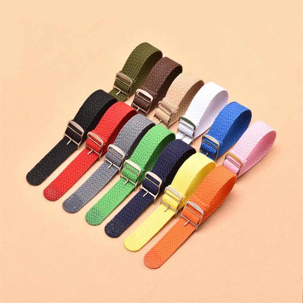 나일론 스트랩 14mm 16mm 18mm 20mm 22 - Perlon Strap Woven 리뷰 및 가격